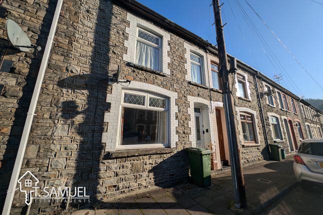 Arnold Street, Caegarw, Mountain Ash... 3 bed terraced house for sale
