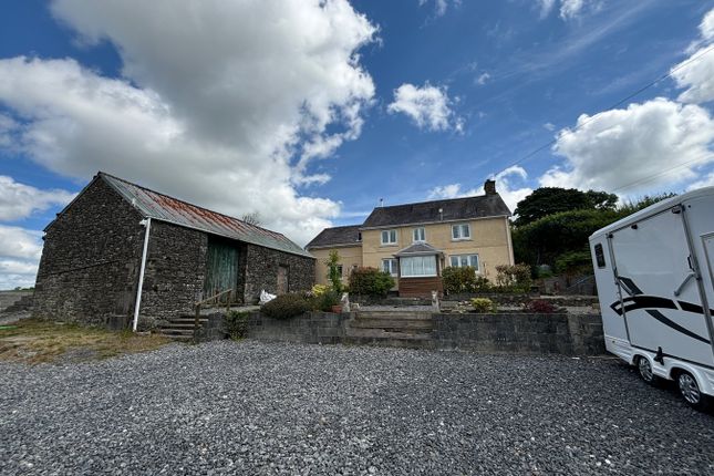 Crugybar, Llanwrda, SA19 4 bed property with land for sale