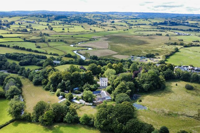 Tregaron 7 bed property with land for sale
