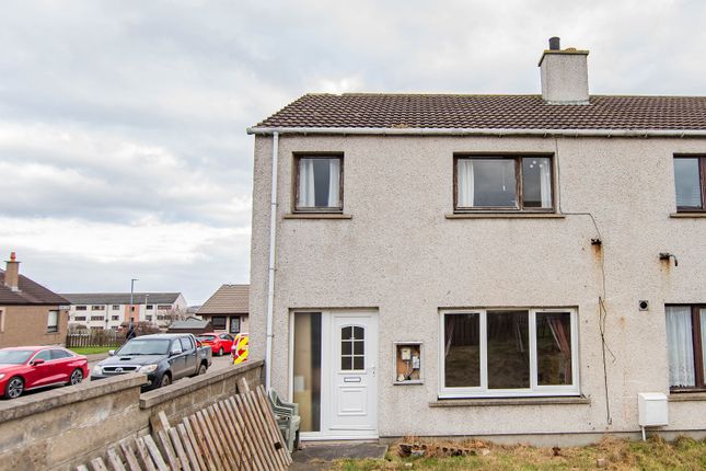 Thistle Park, Wick, Highland. KW1 5JA 3 bed end of terrace house for sale