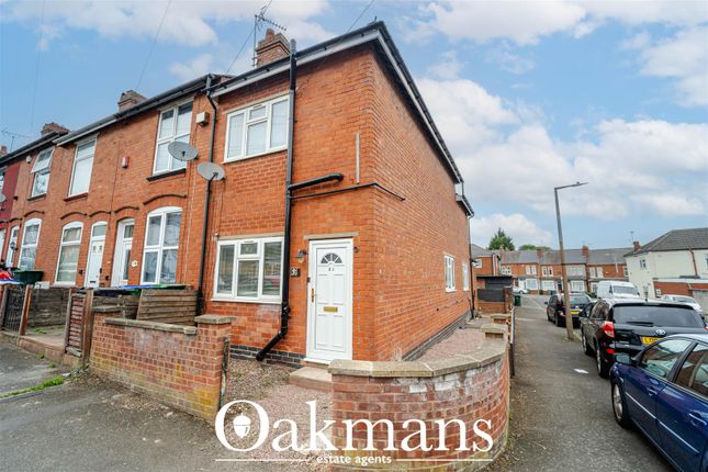Clifton Road, Smethwick 3 bed end of terrace house for sale