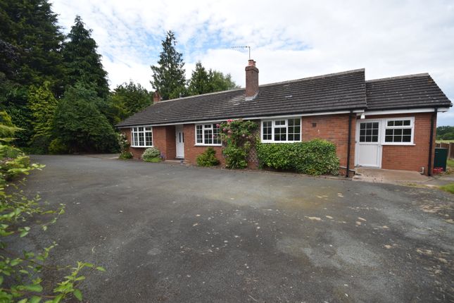 Whixall, Shropshire 3 bed detached bungalow for sale