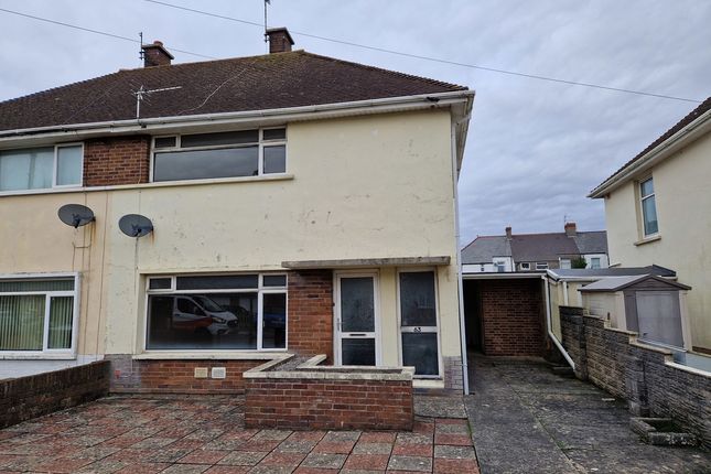 63 ST. DAVIDS WAY, PORTHCAWL, CF36 5HB 3 bed semi