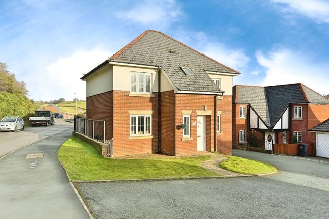 Woodland Way, Llanllwchaiarn... 4 bed detached house for sale