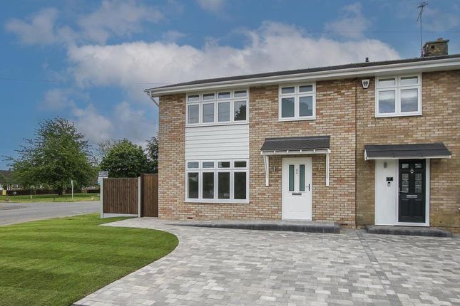 Glovers Field, Kelvedon Hatch, Brentwood 3 bed end of terrace house for sale