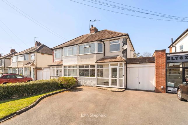 Yoxall Road, Shirley, Solihull, West... 3 bed semi