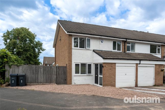Ashcott Close, Kings Norton... 3 bed end of terrace house for sale