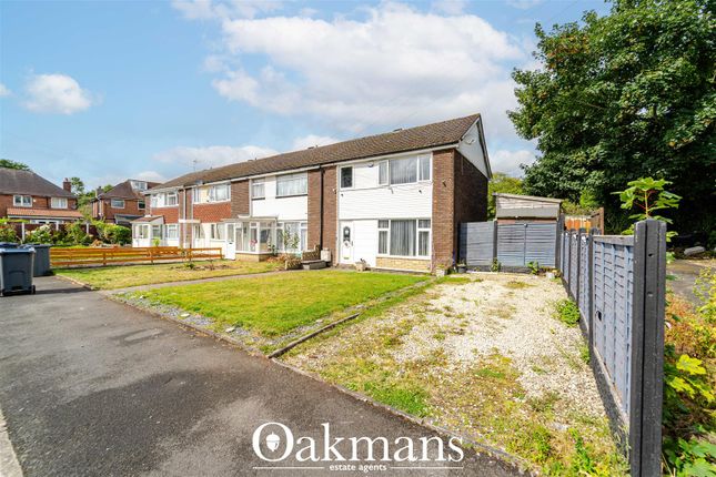 Amersham Close, Quinton, Birmingham 3 bed end of terrace house for sale