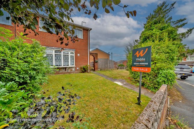Sunley Drive, Hednesford, Cannock WS12 3 bed semi