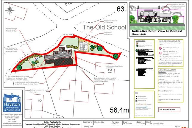 Middle Street, Rosemarket, Milford Haven Plot for sale