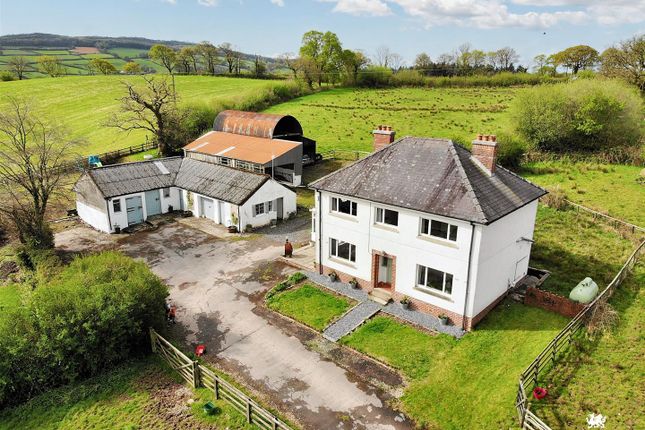 Llanddarog, Carmarthen 4 bed property with land for sale