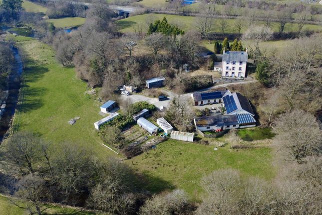 Tregaron 7 bed property with land for sale