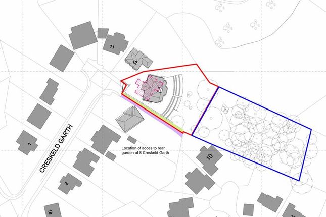 Creskeld Garth, Bramhope LS16 Plot for sale