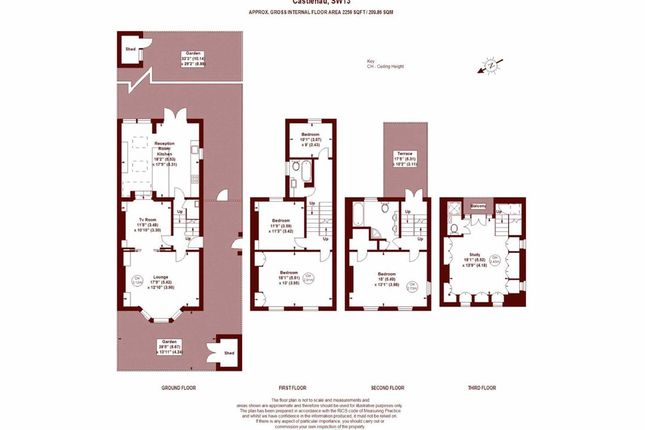 5 bedroom terraced house for sale