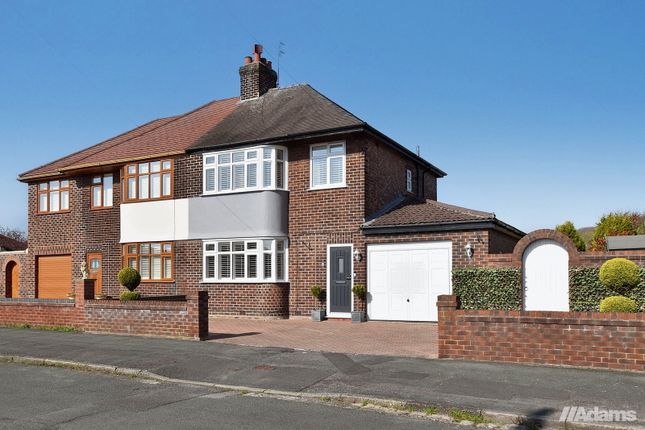 Manx Road, Warrington, Cheshire 3 bed semi