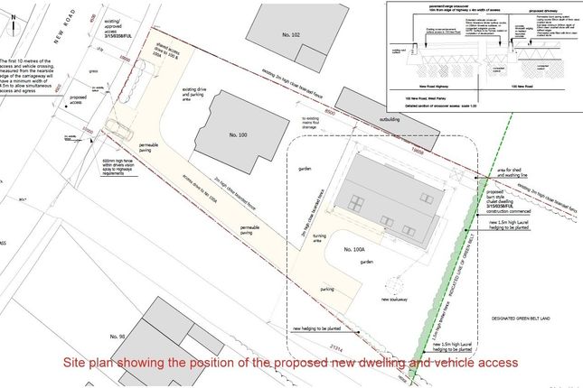 New Road, West Parley, Ferndown, BH22 3 bed bungalow for sale