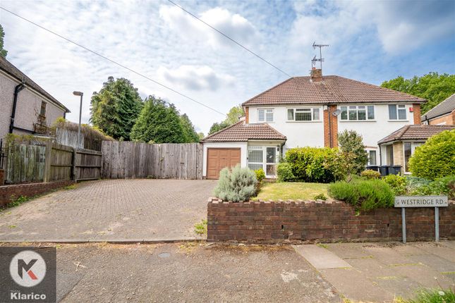 Westridge Road, Birmingham B13 3 bed semi