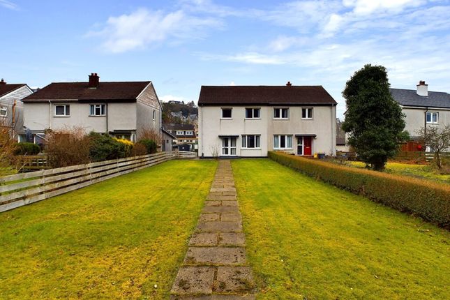 4 Dalrigh, Dunollie Road, Oban, Argyll 3 bed semi