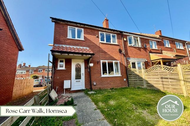 Rose Carr Walk, Hornsea 3 bed end of terrace house for sale