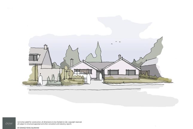 Grange Road, Blunham 3 bed detached bungalow for sale