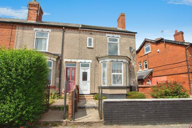 Mansfield Road, Alfreton DE55 3 bed end of terrace house for sale