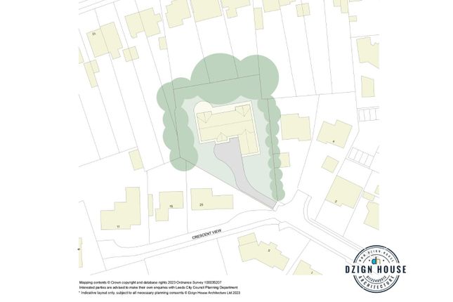 Crescent View, Leeds LS17 Plot for sale