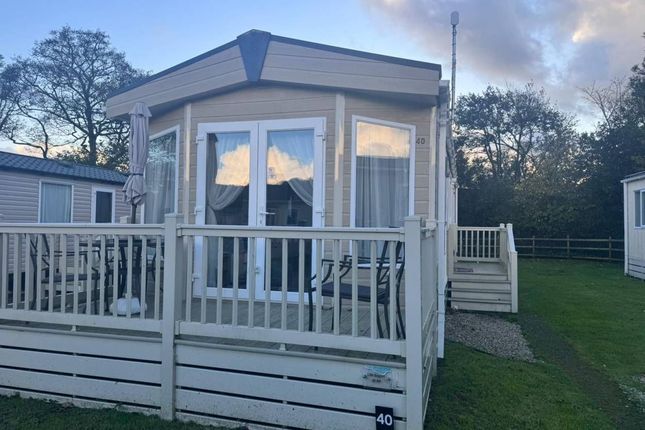 Cheriton Bishop Devon 2 bed static caravan for sale