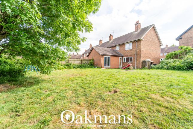 Plimsoll Grove, Quinton, Birmingham 3 bed end of terrace house for sale