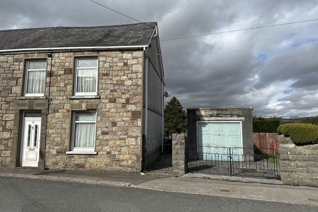 Gwilym Road, Cwmllynfell, Swansea. 3 bed end of terrace house for sale
