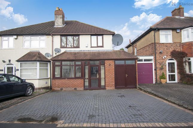 Brooklands Road, Birmingham B28 3 bed semi