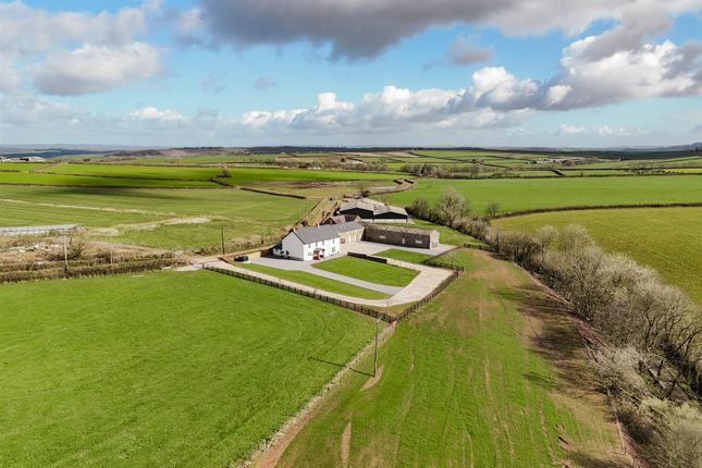Cwm Farm, Ferryside, Carmarthenshire 5 bed detached house for sale