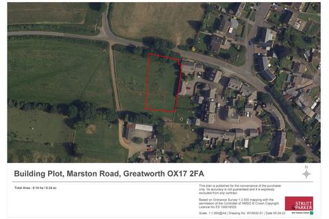 Marston Road, Greatworth Plot for sale