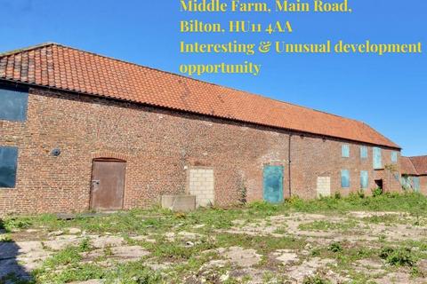 Land at Middle Farm, Bilton Plot for sale