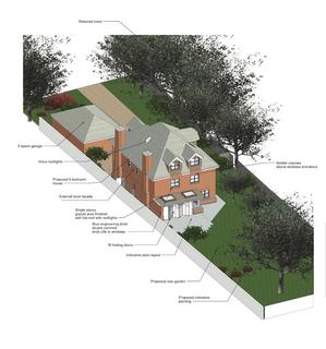 Land Adjacent to Sketchley Hill House 5 bed detached house for sale