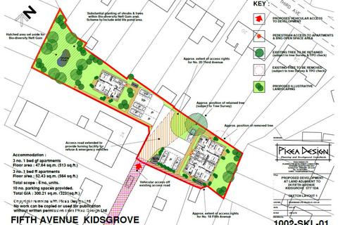 Fifth Avenue, Newcastle under Lyme Land for sale