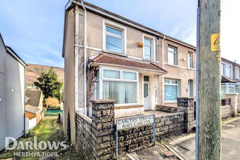 Carlton Terrace, Troedyrhiw, Merthyr... 3 bed end of terrace house for sale