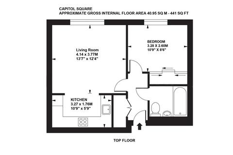 Station Approach, Epsom KT19 1 bed apartment for sale