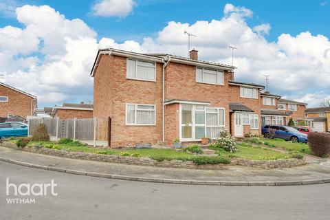 Rowan Way, Witham 3 bed end of terrace house for sale