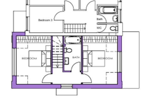 Bronte Avenue, Christchurch BH23 3 bed terraced house for sale