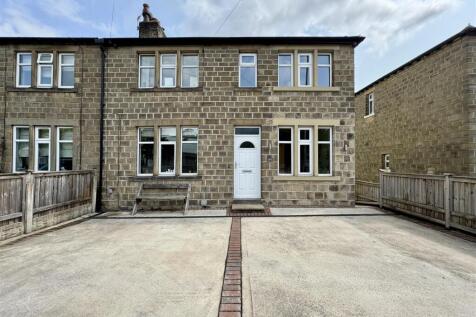New Mill Road, Brockholes, Holmfirth... 3 bed end of terrace house for sale