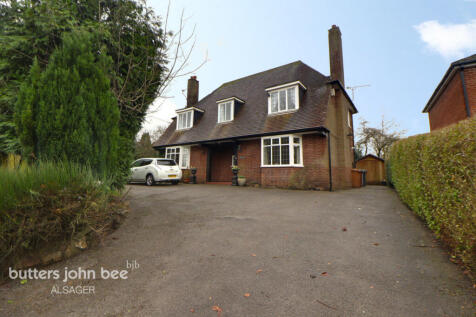 Congleton Road North, Scholar Green 3 bed detached house for sale