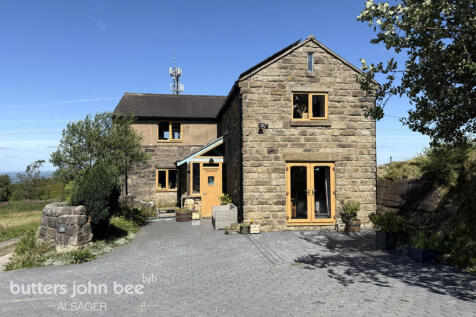 Woodside Cottages, Mow Cop 4 bed country house for sale