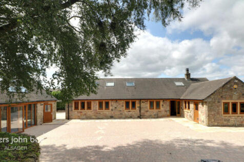 Station Road, Mow Cop 6 bed country house for sale