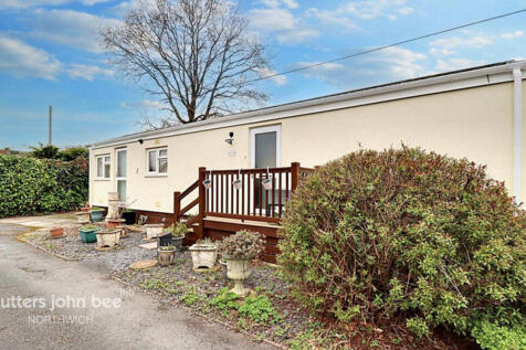 The Plough Park, Beauty Bank, Northwich 2 bed park home for sale
