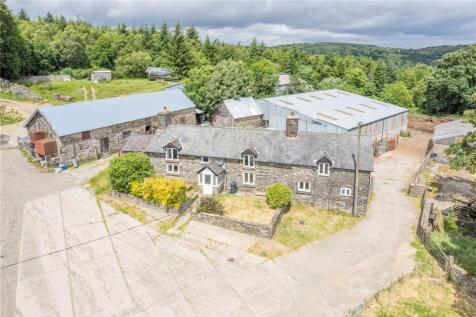 Llangadfan, Welshpool, Powys 4 bed property with land for sale