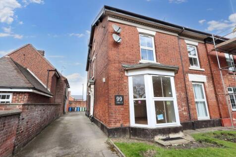 99 Sheffield Road, Chesterfield... 4 bed block of apartments for sale