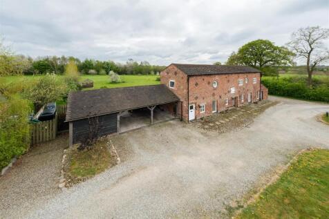 Wettenhall Road, Poole Nr. Nantwich 4 bed barn conversion for sale