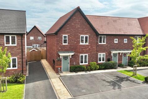 Teal Way, Wistaston, CW2 3 bed end of terrace house for sale