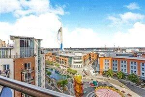 Gunwharf Quays, Portsmouth, Hampshire 2 bed apartment for sale