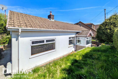 Clwydyfagwyr, Merthyr Tydfil 3 bed detached bungalow for sale
